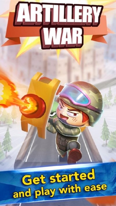 Artillery War(3D炮战)截图0