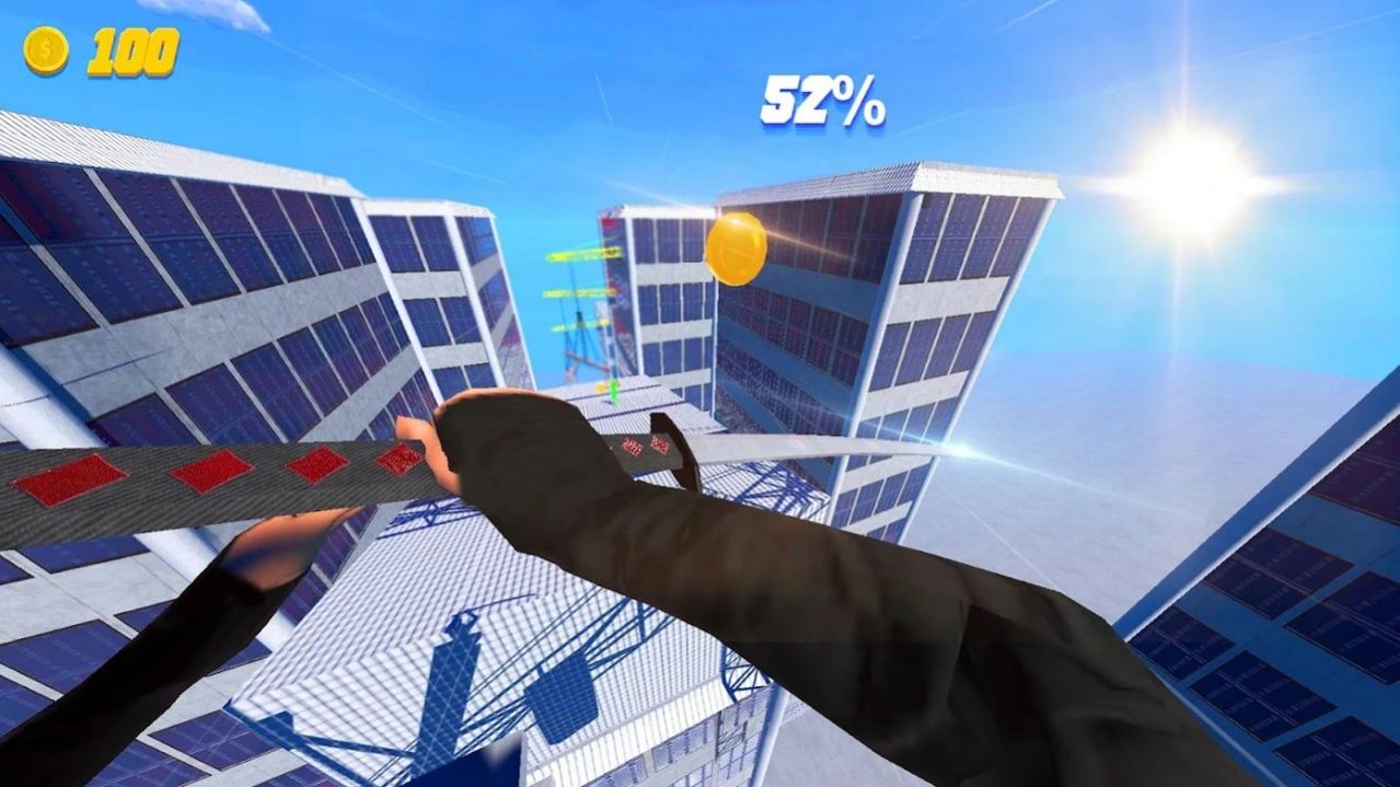 屋顶忍者跑游戏中文版（Rooftop Run Ninja） 截图0