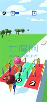 冰淇淋跑者