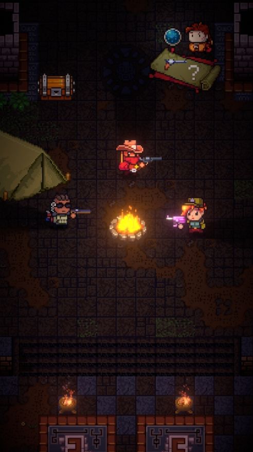 地牢VS枪手游戏最新版(Dungeon VS Gunner) 截图2