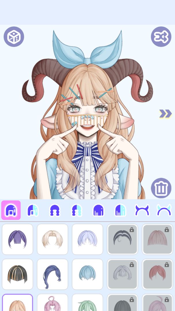 怪物女孩换装测试版截图2