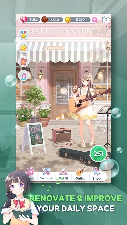 吉他女孩比赛3游戏官方版（GuitarGirlMatch3）图片1