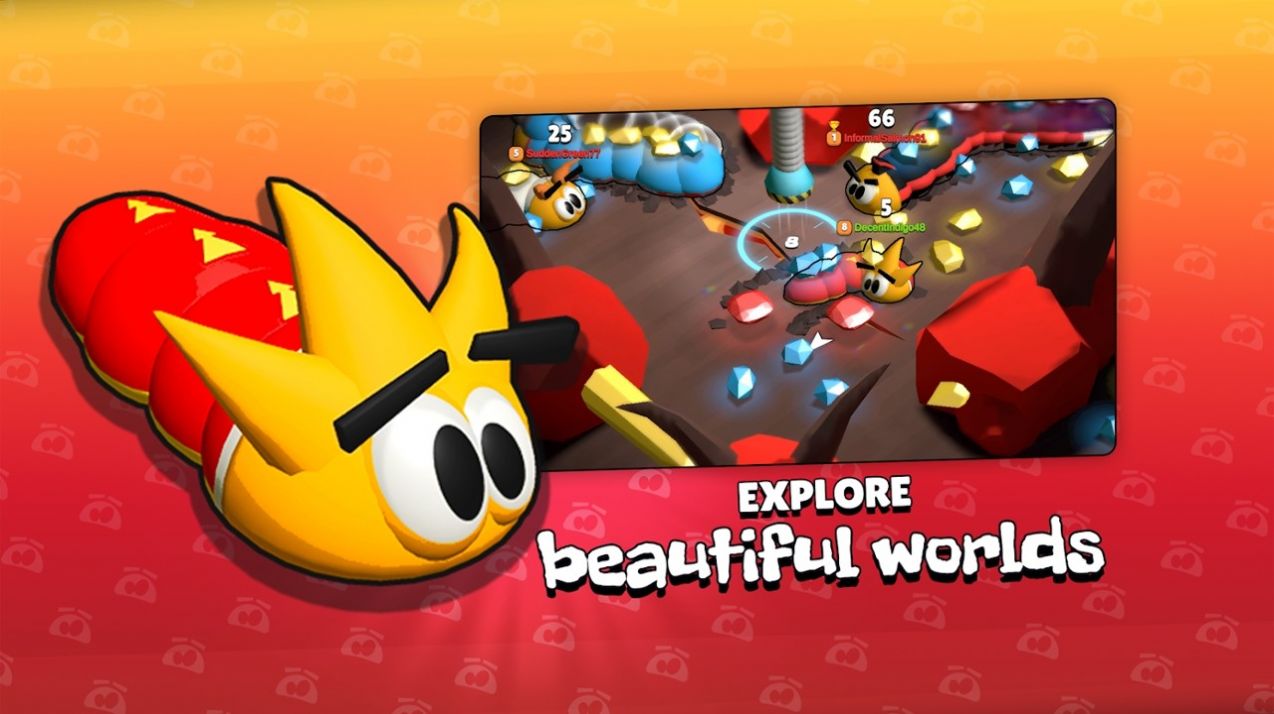 古怪的蠕虫游戏官方版（Wacky Worms）图片1
