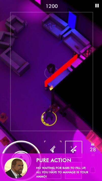Neon Noir IOS中文版下载无限弹药中文版游戏 截图2