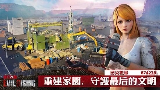 邪恶崛起僵尸战士截图0