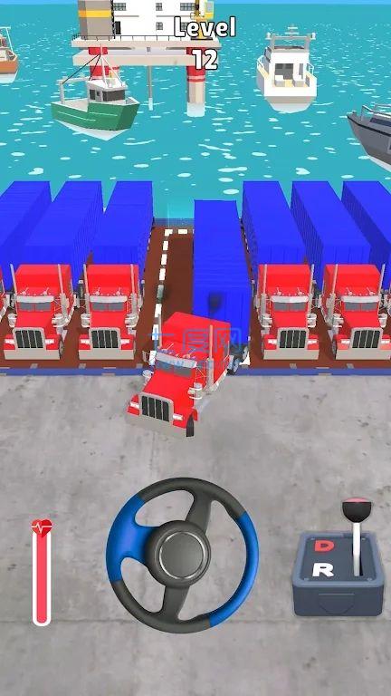 大卡车停车场游戏截图1