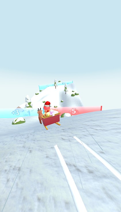 疯狂的圣诞赛跑者游戏汉化版（Crazy Christmas Runner）图片1