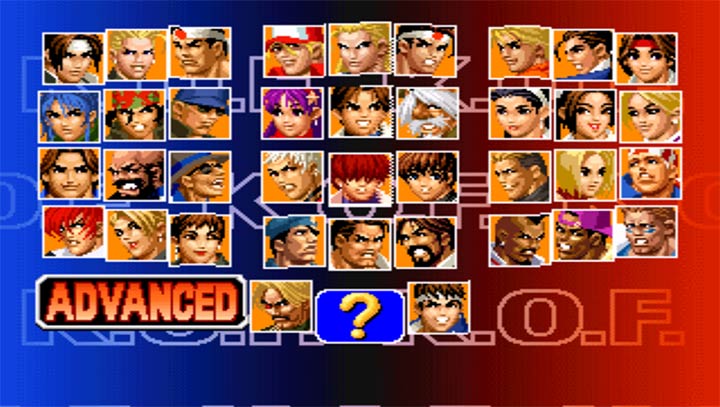 拳皇98 PS1版截图1