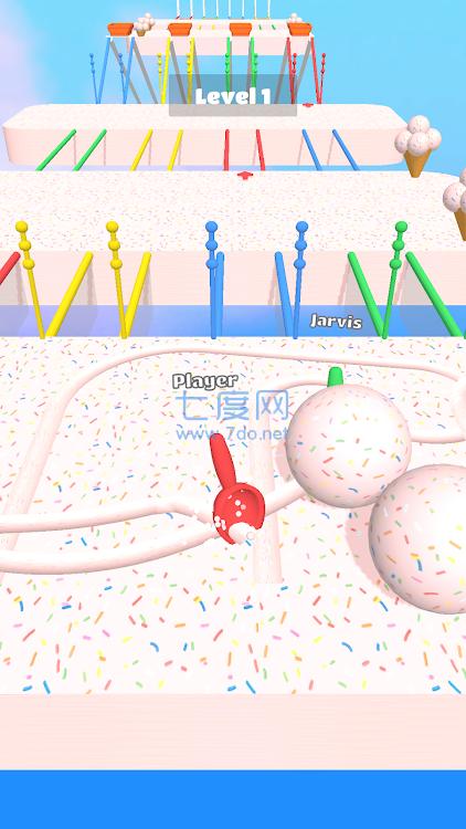 冰淇淋竞赛游戏