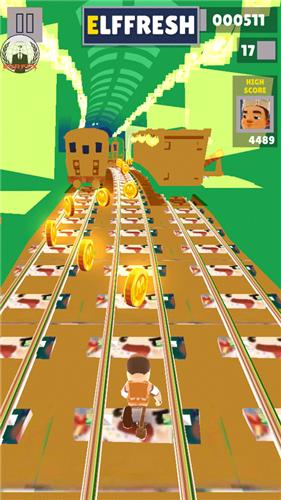 地铁跑酷迷你世界版