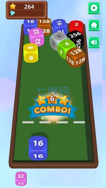 骰子2048大合成Dice2048 3D截图2