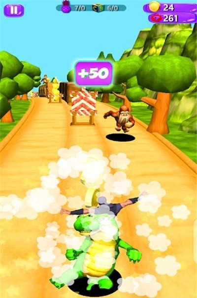 逃离食人族跑酷 v0.2