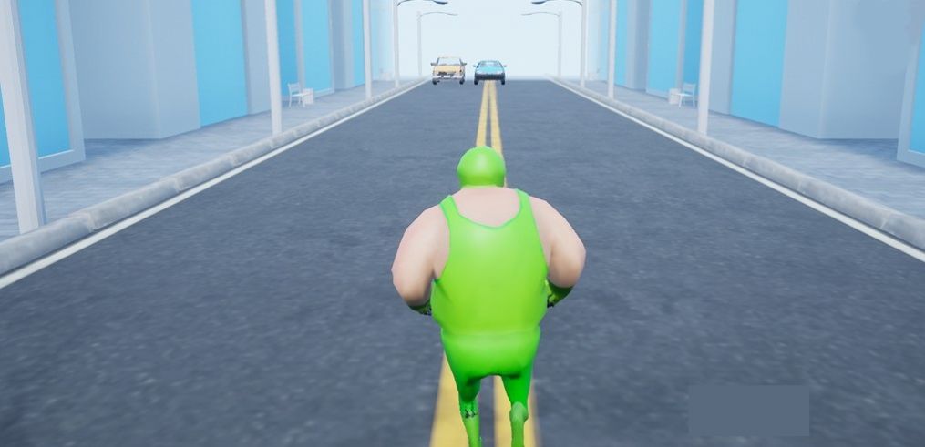 胖子躲车跑游戏安卓版（The Runner） 截图2