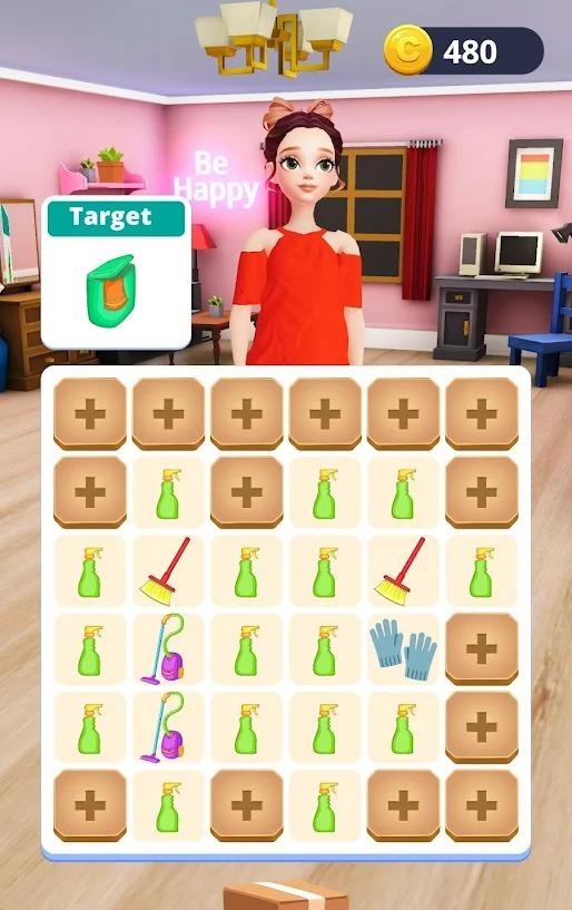 化妆消消乐3D游戏官方版（Makeover Match 3D）图片1
