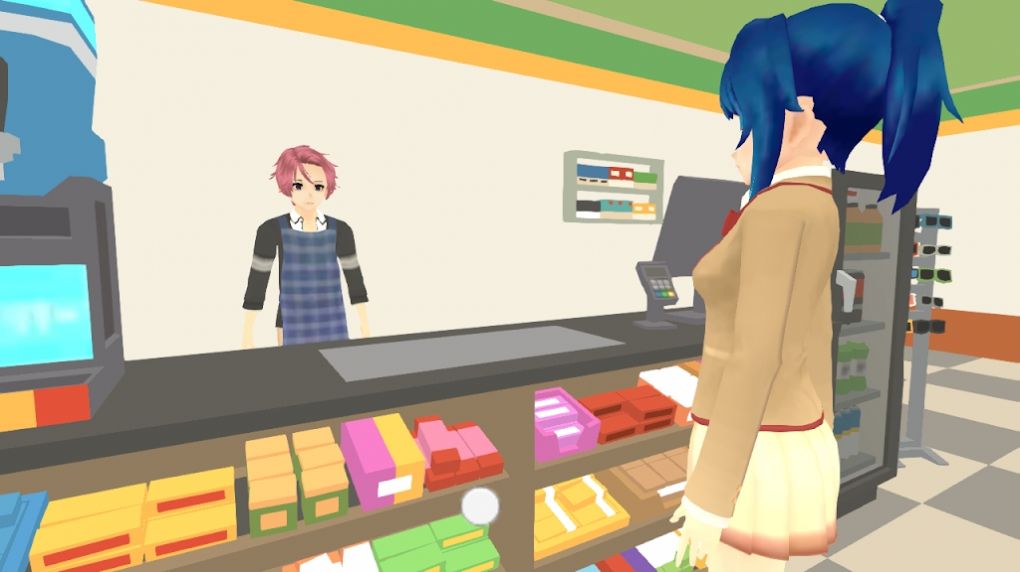 樱校世界模拟器2游戏中文版（SchoolLifeSimulator2） 截图1