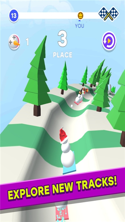 雪人竞赛3D截图3