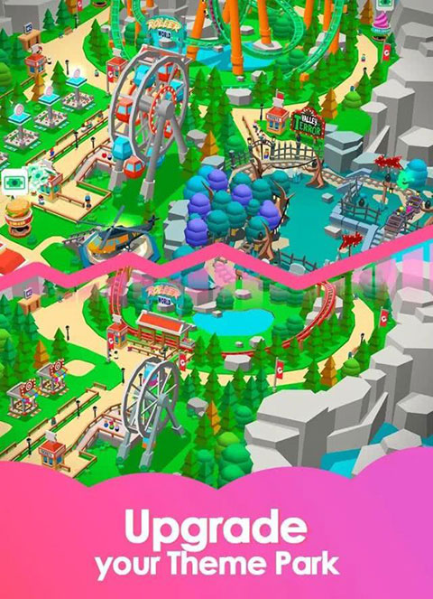 闲置主题公园大亨最新版2023(Theme Park) v3.11.1