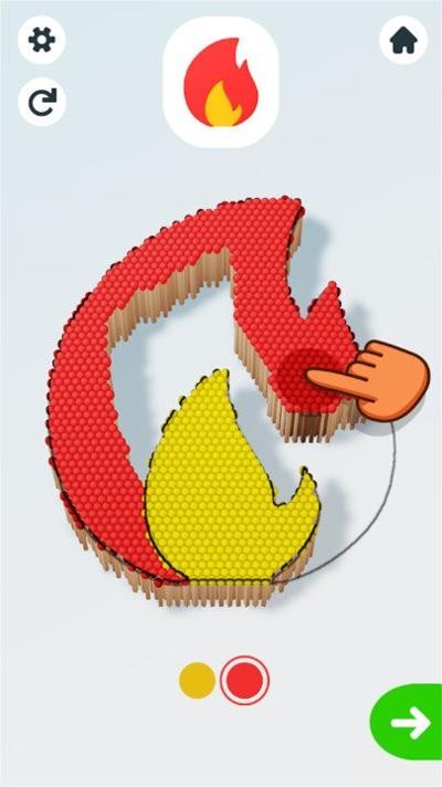 火柴艺术截图0