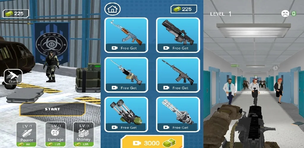 僵尸地狱射手游戏官方版（Zombie Hell Shooter）图片1