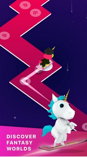 音乐彩虹马跑酷截图1