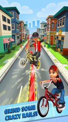 自行车跑酷截图2