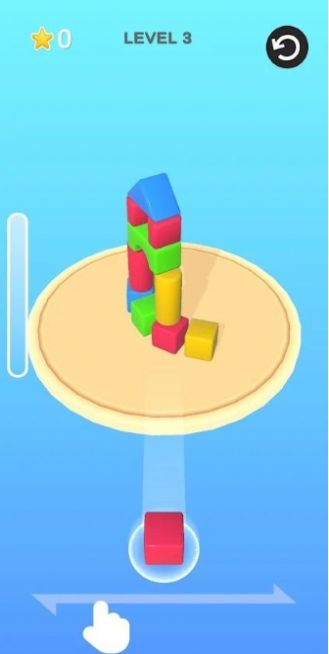 方块比赛命中率游戏中文版（Cubes Match Hit） 截图0