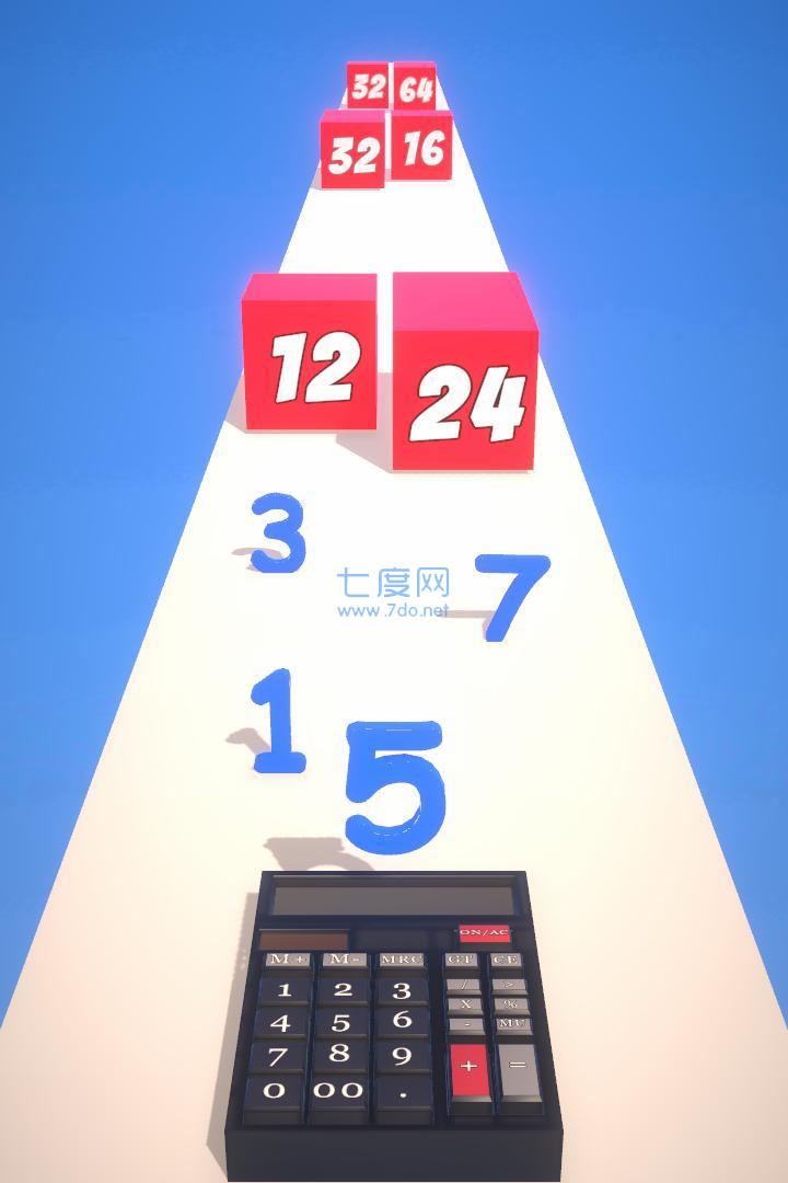 计算器跑步者游戏