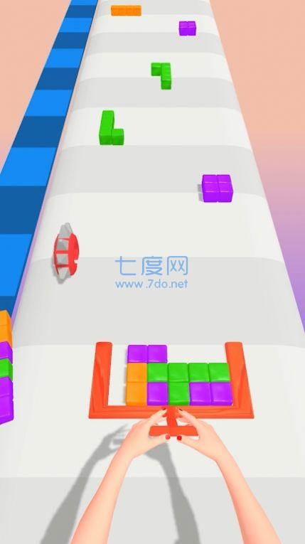 砖块收集建造跑游戏截图1