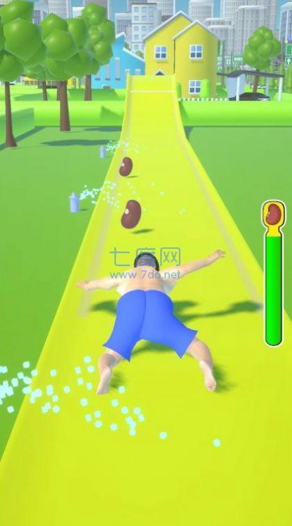 放屁冲刺冒险3D(Slip Slide & Fart 3D)截图0
