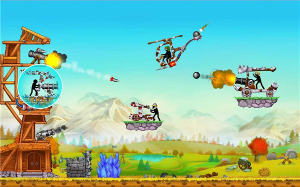 火柴人之守卫城堡2最新版(The Catapult 2)截图2