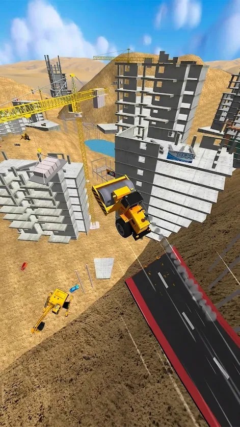 Construction Ramp Jumping游戏图片1