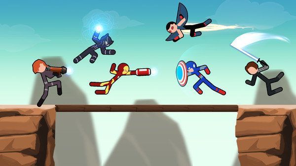 火柴人超级英雄格斗免费金币最新版  v4.2.4