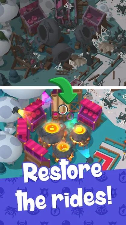 地狱合成游戏安卓版（Hell Merge） 截图2
