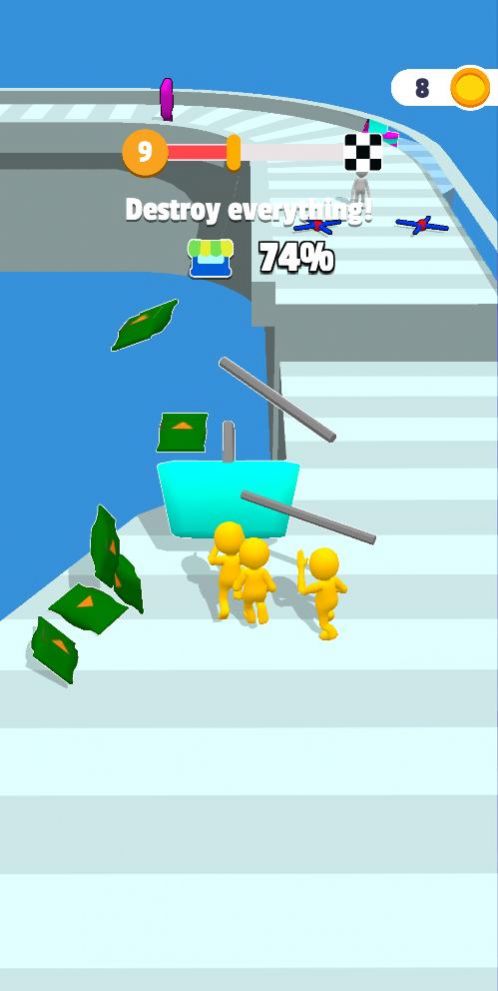 驱逐舰亚军3D游戏安卓版（Destroyer Runner）图片1