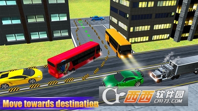 现代公共汽车驾驶停车3D