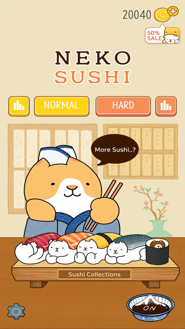 超萌的猫咪寿司游戏官方安卓版 截图1
