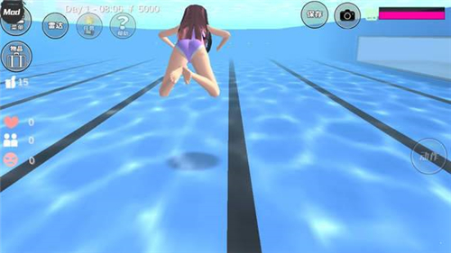 樱花校园模拟器暑假泳池版