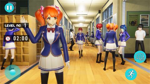 动漫女孩学校生活模拟