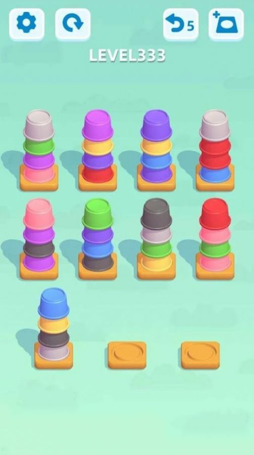 叠杯分拣游戏官方安卓版（Stack Cup Sort）图片1