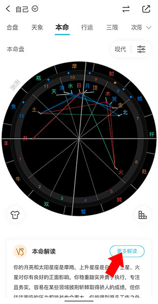 测测星盘app