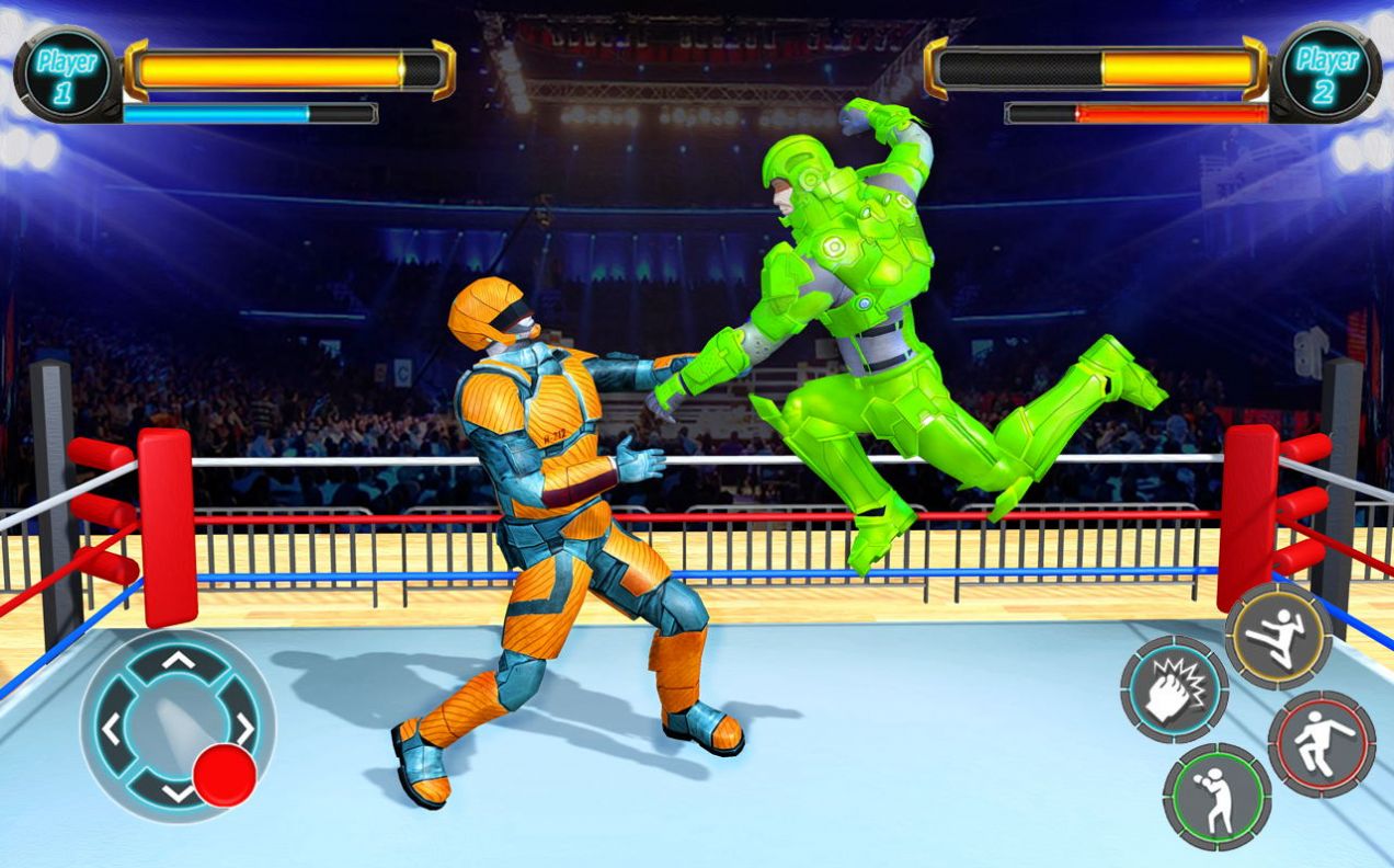 格斗拳击体育馆游戏最新官方版(Grand Robot Ring Fighting Game) 截图0