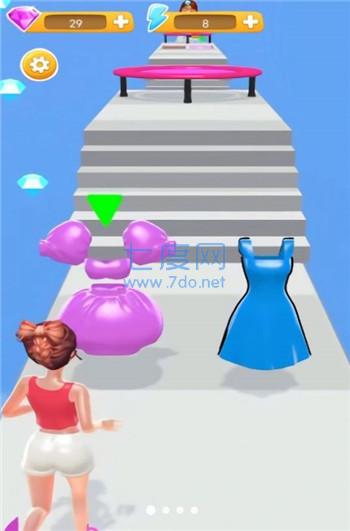大妹子向前冲游戏截图1