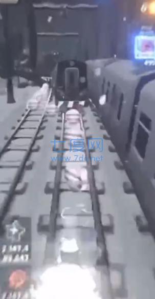 地铁跑酷雪地墨水hc版本截图1