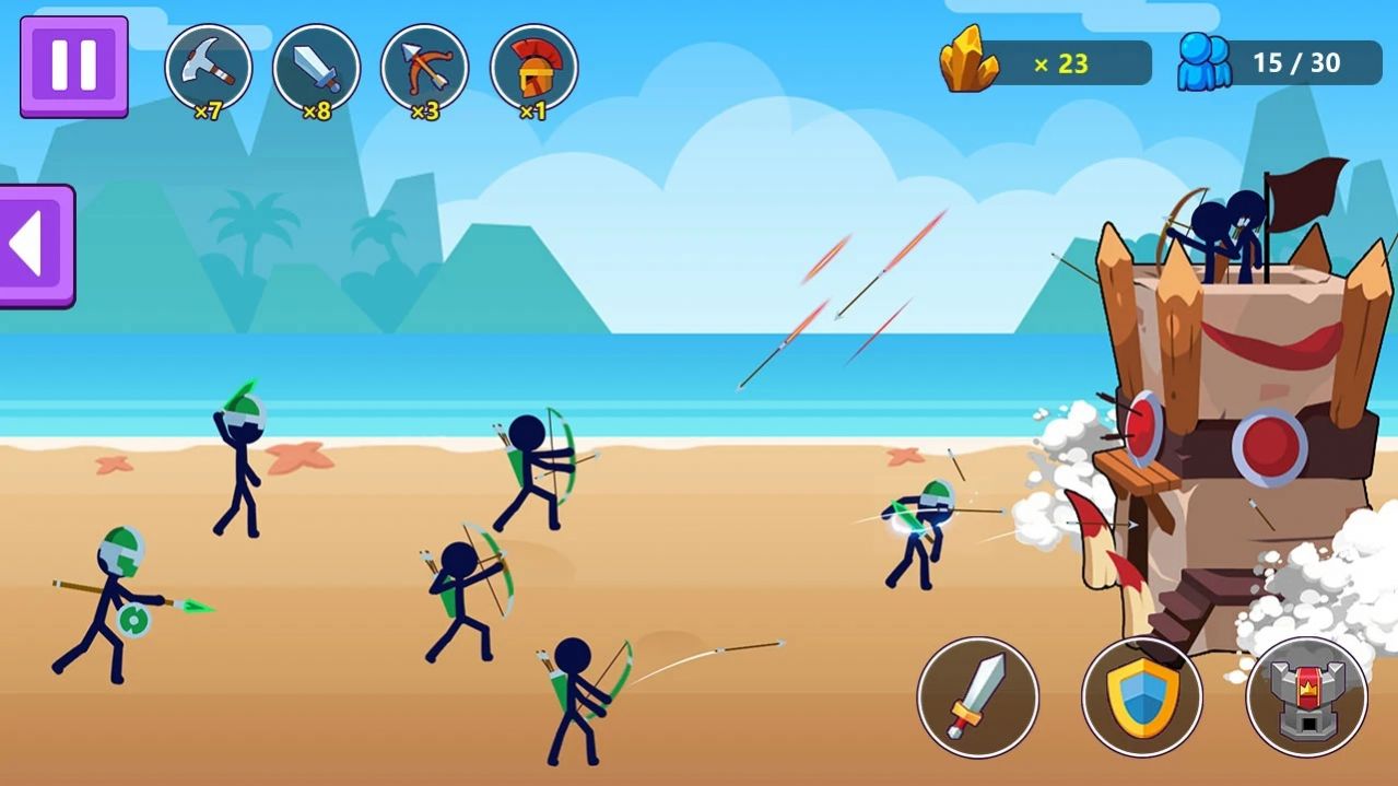 火柴人的崛起游戏官方版（Rise of Stickman）图片1