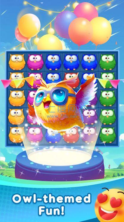 猫头鹰流行狂热游戏截图0