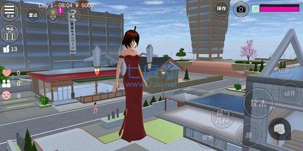 樱花校园模拟器1.039.57高马尾截图1