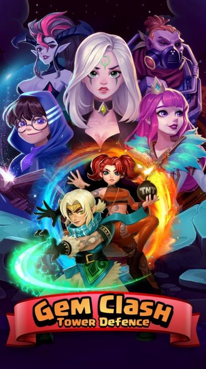宝石冲突塔防游戏最新中文版  v5.4.3