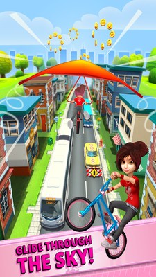 自行车跑酷截图1