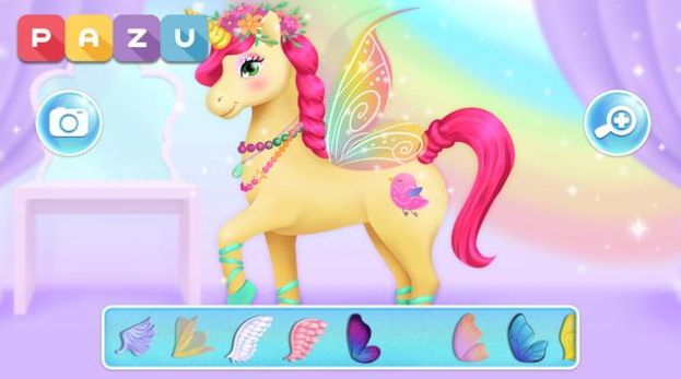 我的独角兽为孩子们装扮游戏安卓版（My Unicorn） 截图2