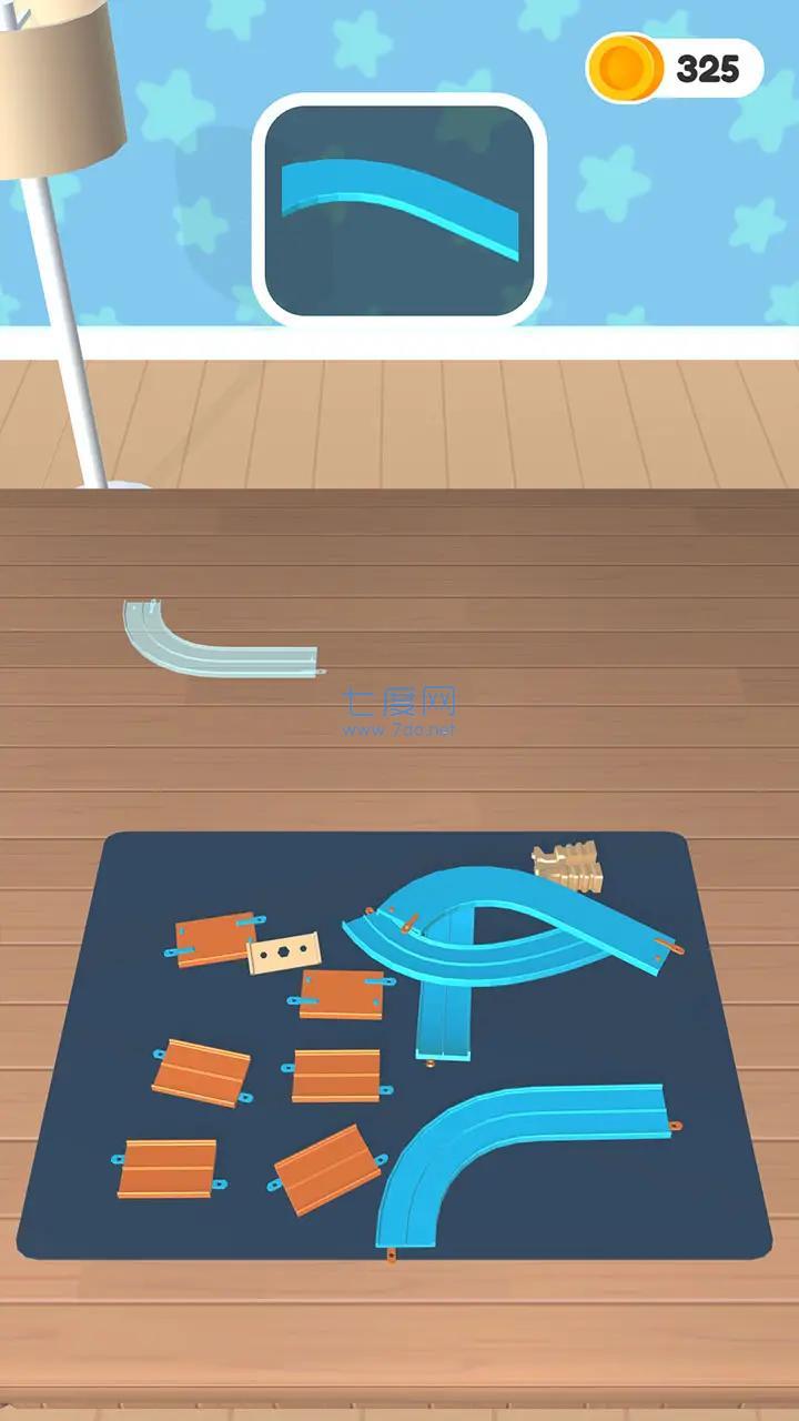 轨道积木游戏